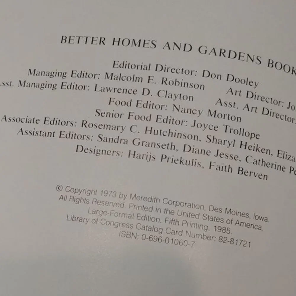 Better Homes‎ and Gardens Canning Freezing Cookbook